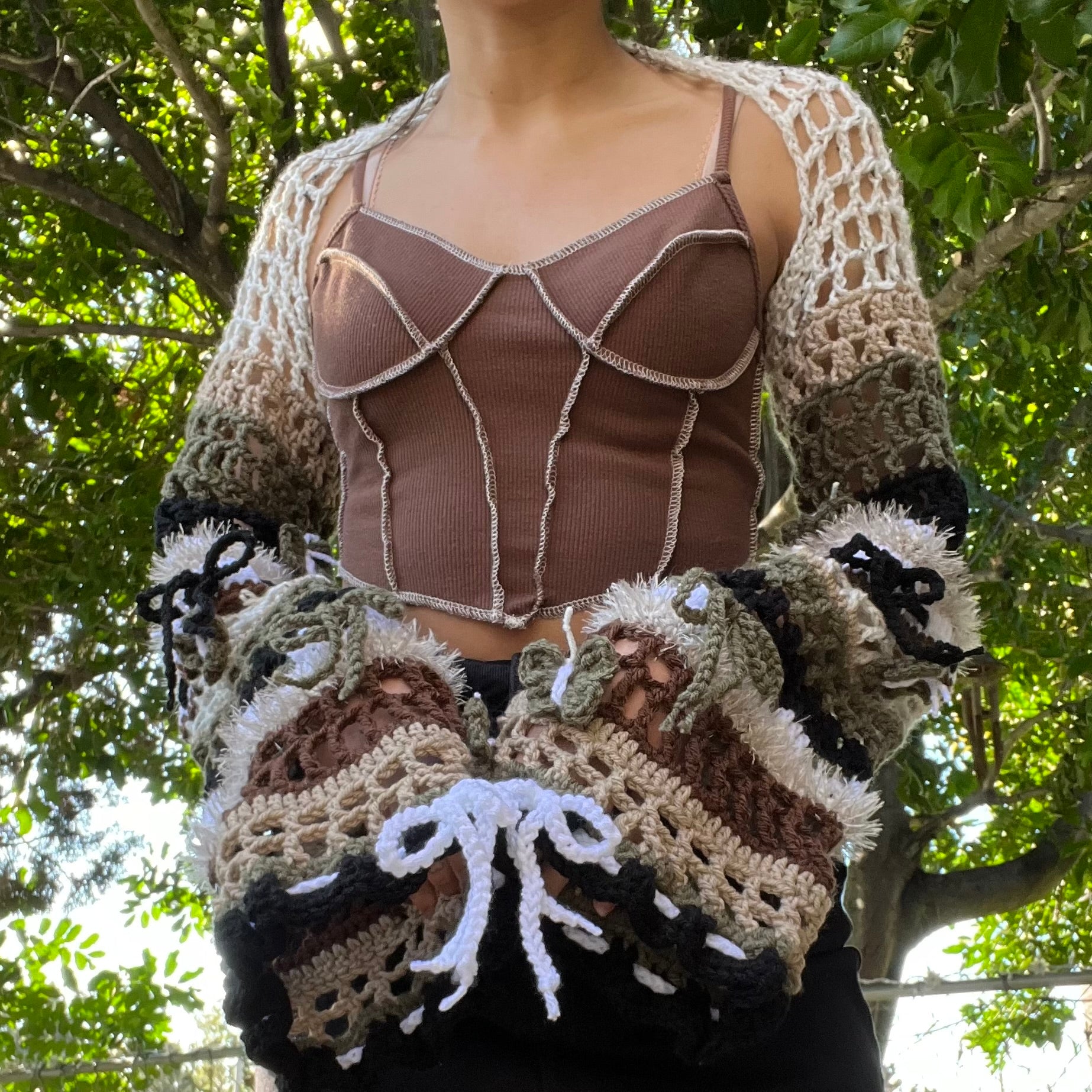 Fairy Dust Flared Sleeve Shrug (Butterfly)