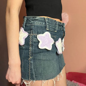 Stardust Belt (Lilac/White)