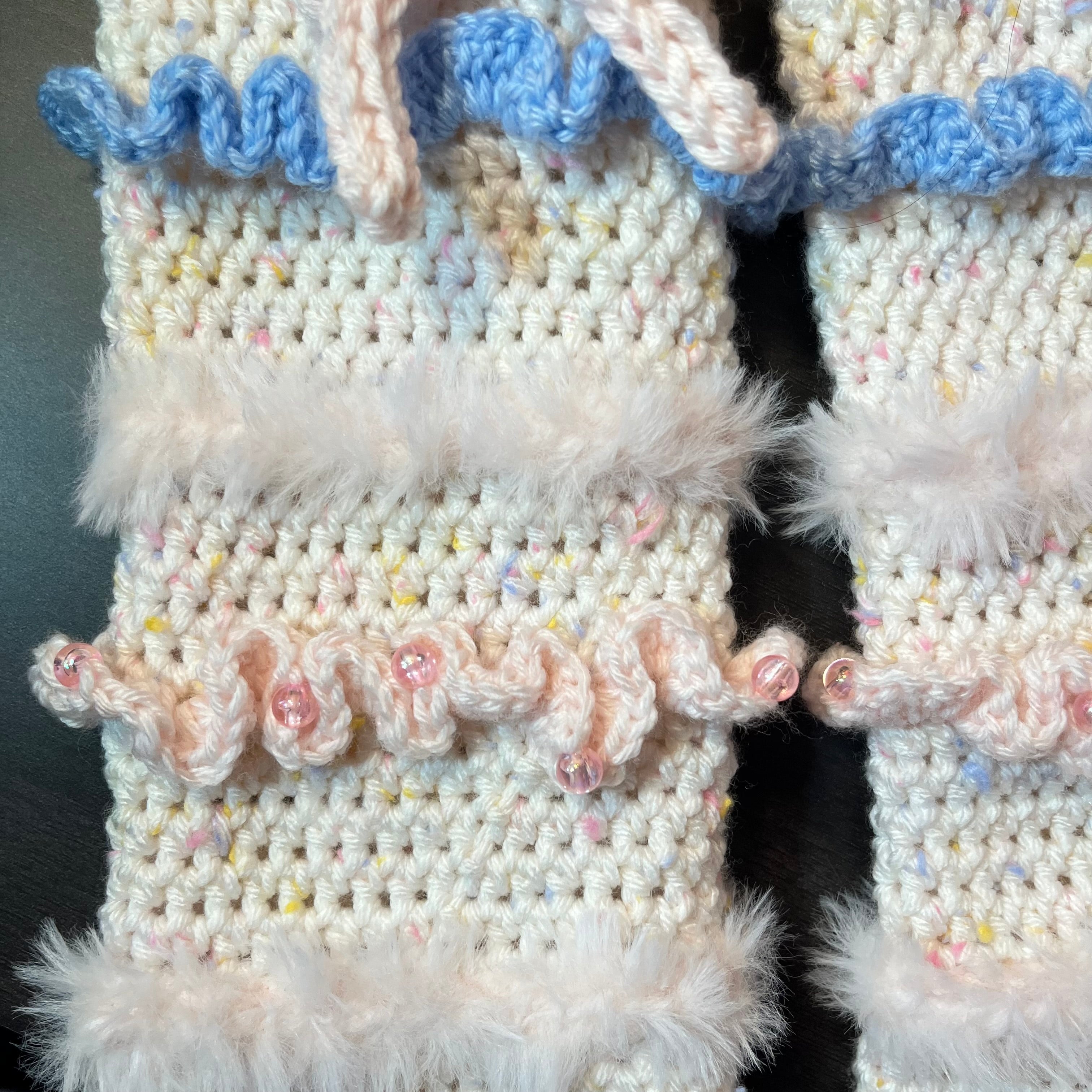 Layer Cake Leg Warmers (Sprinkle Cake/Fluffy)