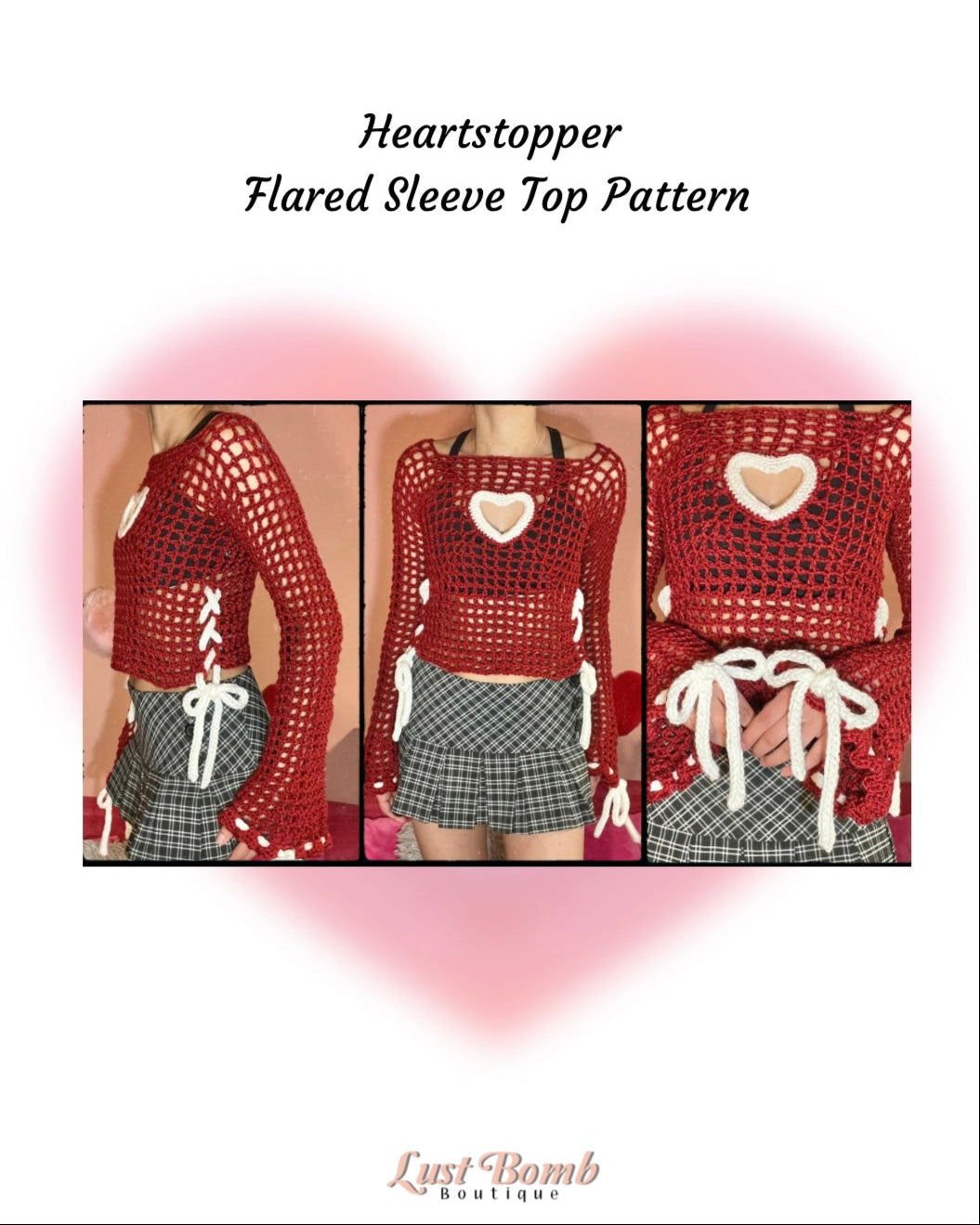 Heartstopper Top Crochet Pattern