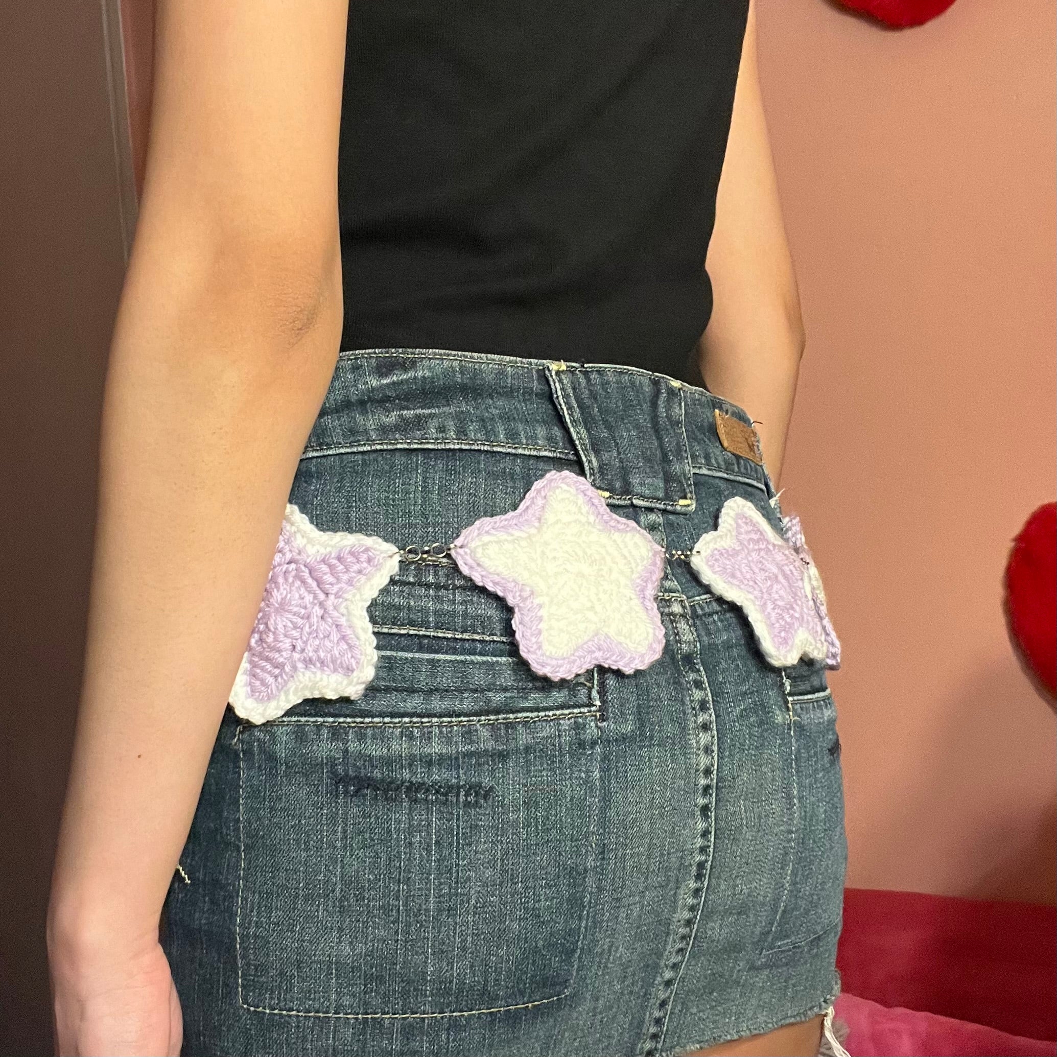 Stardust Belt (Lilac/White)