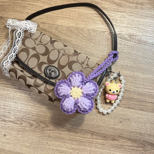 Daisy Dream Keychain (Lilac/Purple)