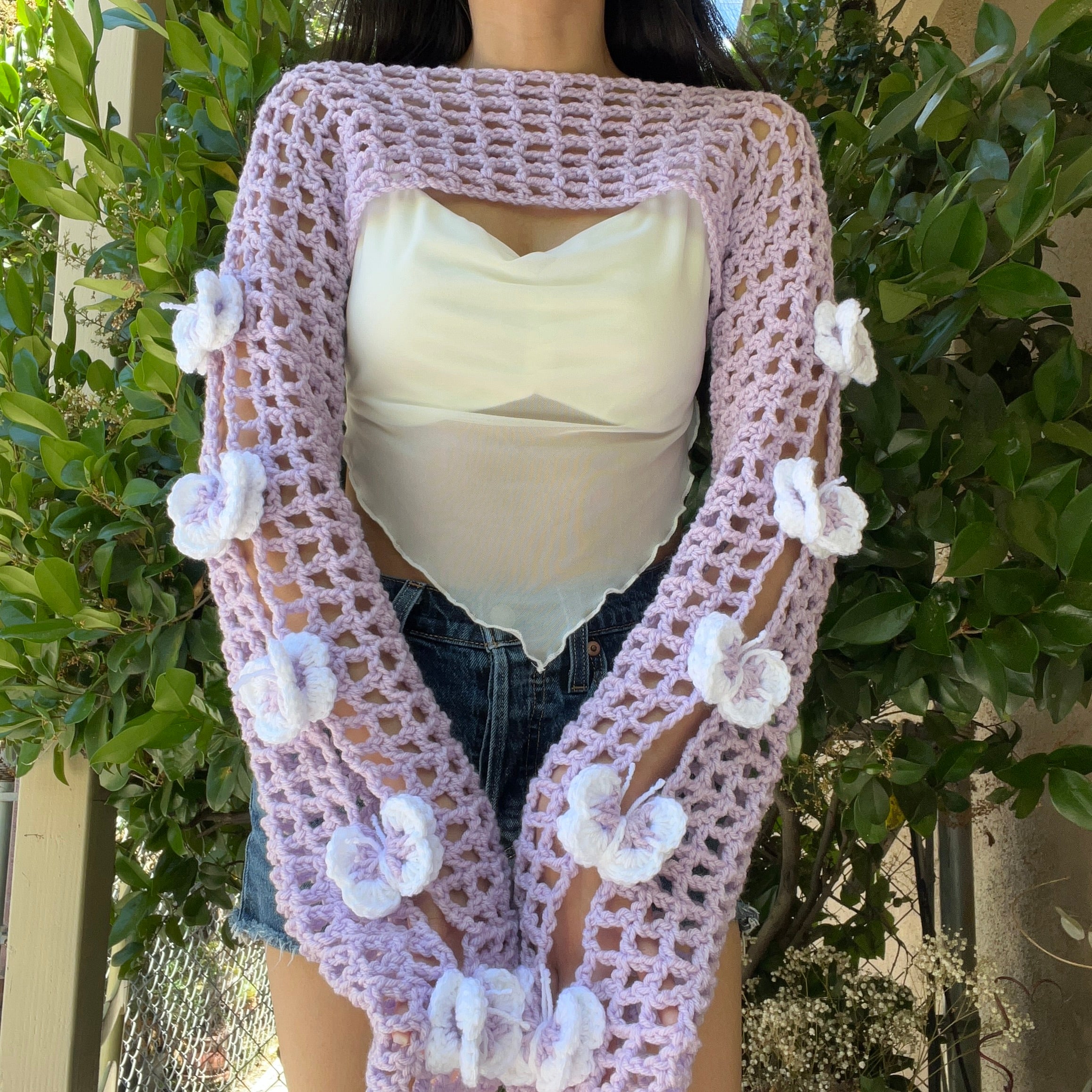 Lilac shrugs and boleros best sale