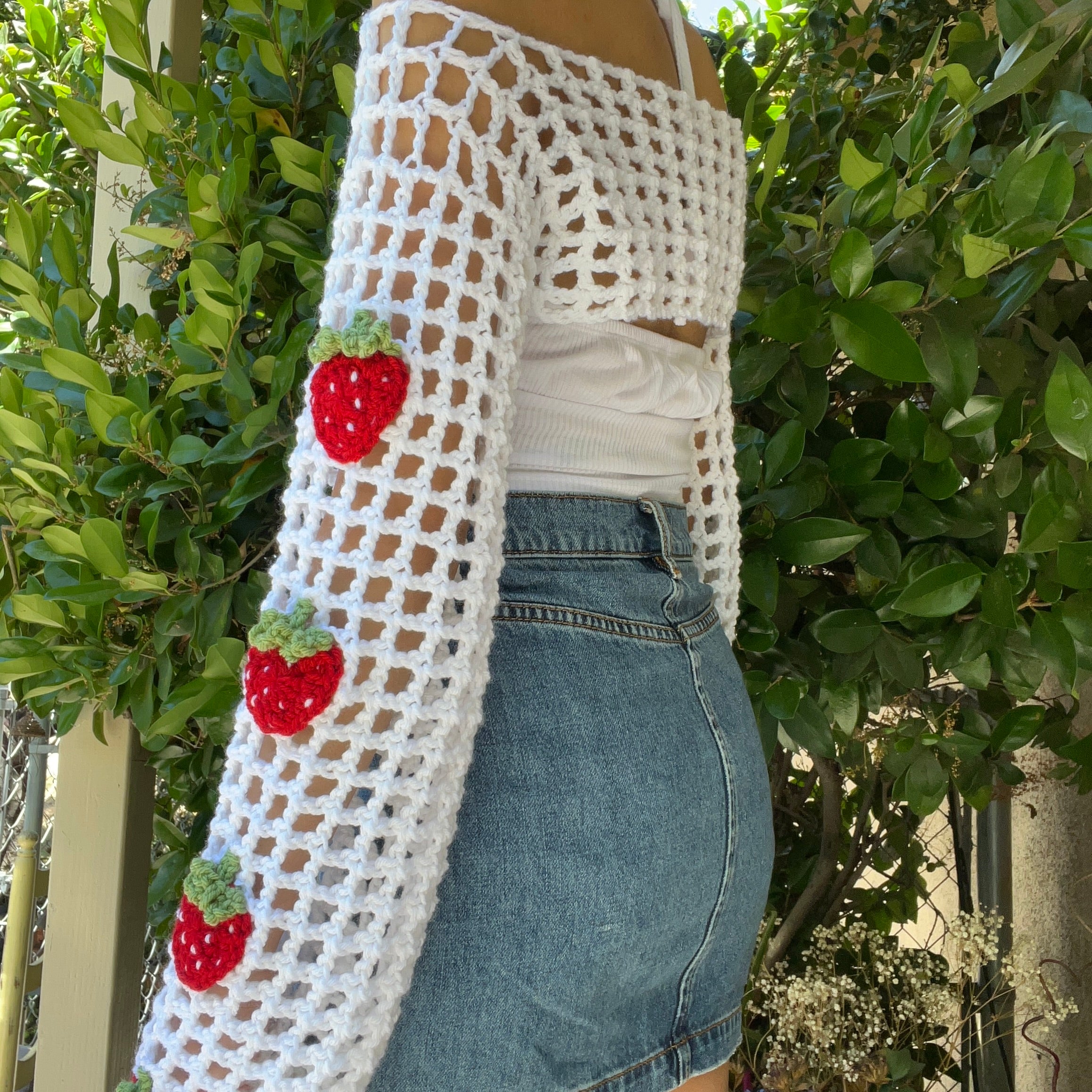 Strawberry Cake Bolero Shrug