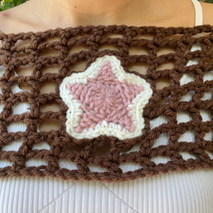 Fairy Flare Sleeve Shrug (Strawberry Chocolate)