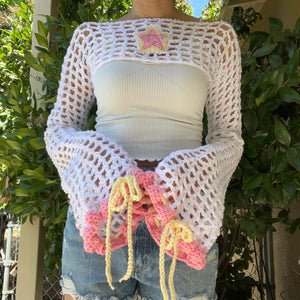 Fairy Flare Sleeve Shrug (Sprinkle Cake)