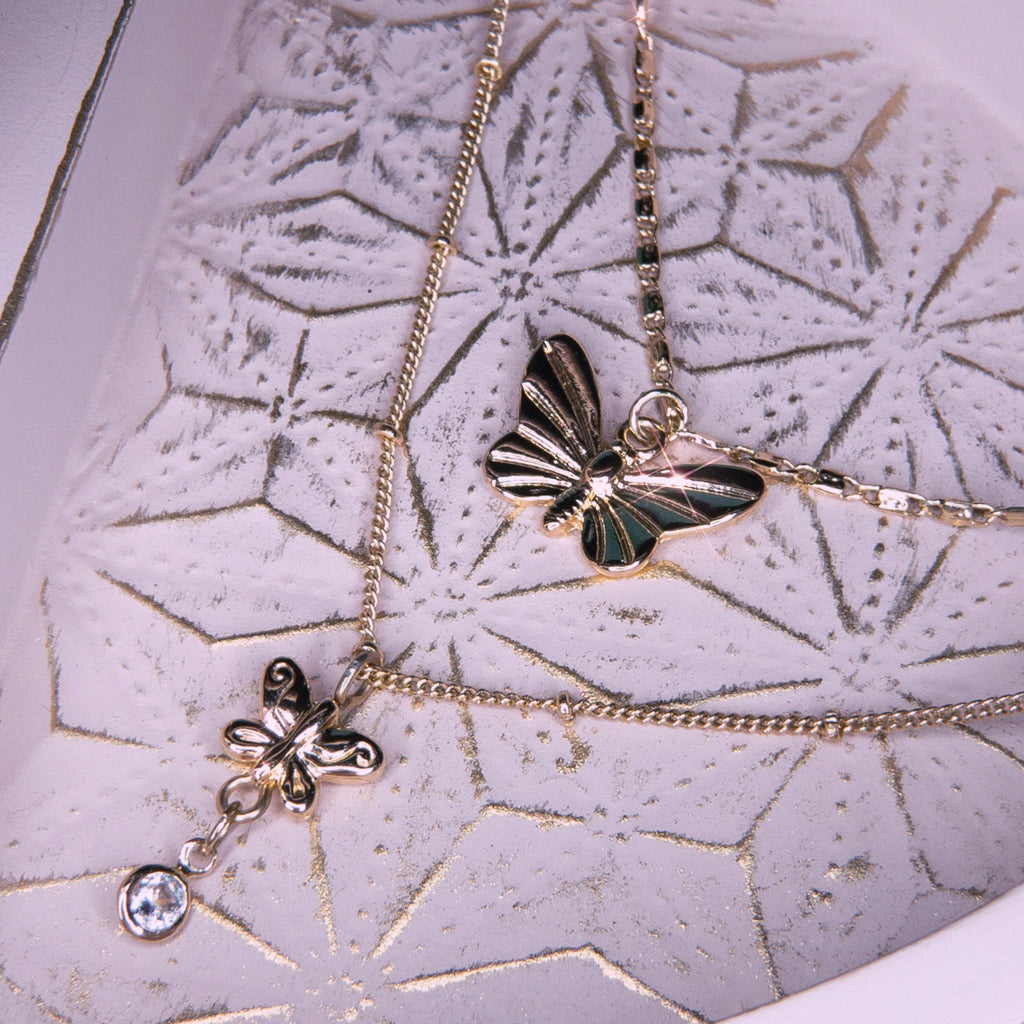 Butterfly necklace - Lust Bomb Boutique